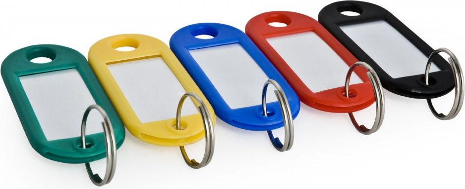 Argo Zawieszki Do Kluczy, Mix Kolorów 100 sztuk/Opakowanie