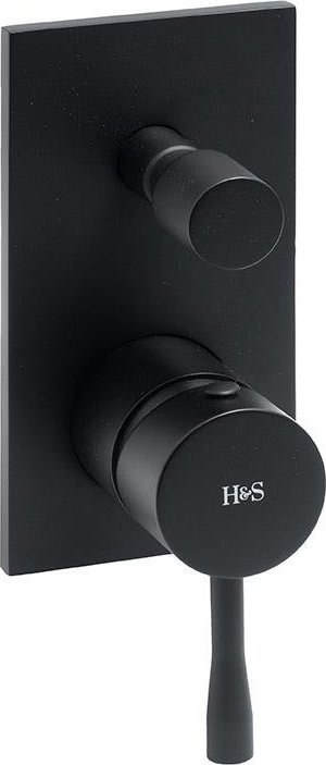 Bateria prysznicowa Hagendsen&Smith podtynkowa Czarny matowy