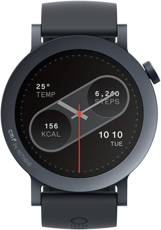 CMF by Nothing Watch Pro 2 smartwatch, dark gray silicone strap