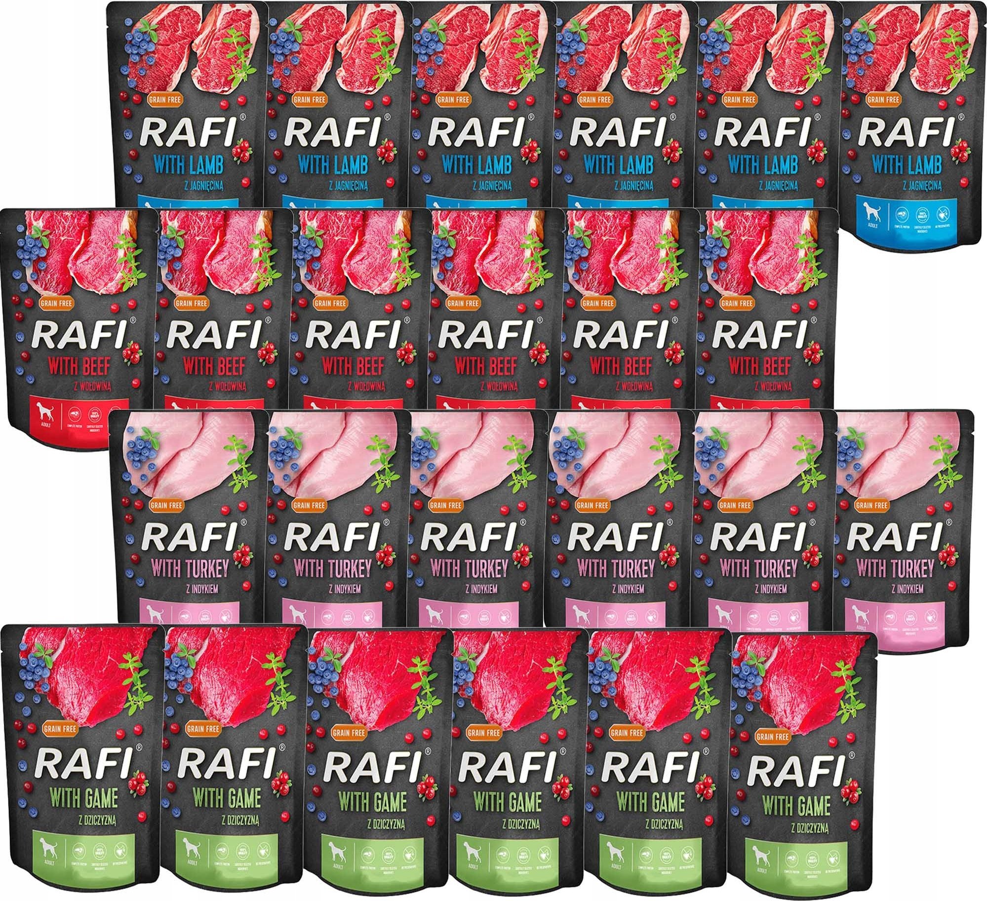 Dolina Noteci Rafi mix smaków 24x300g