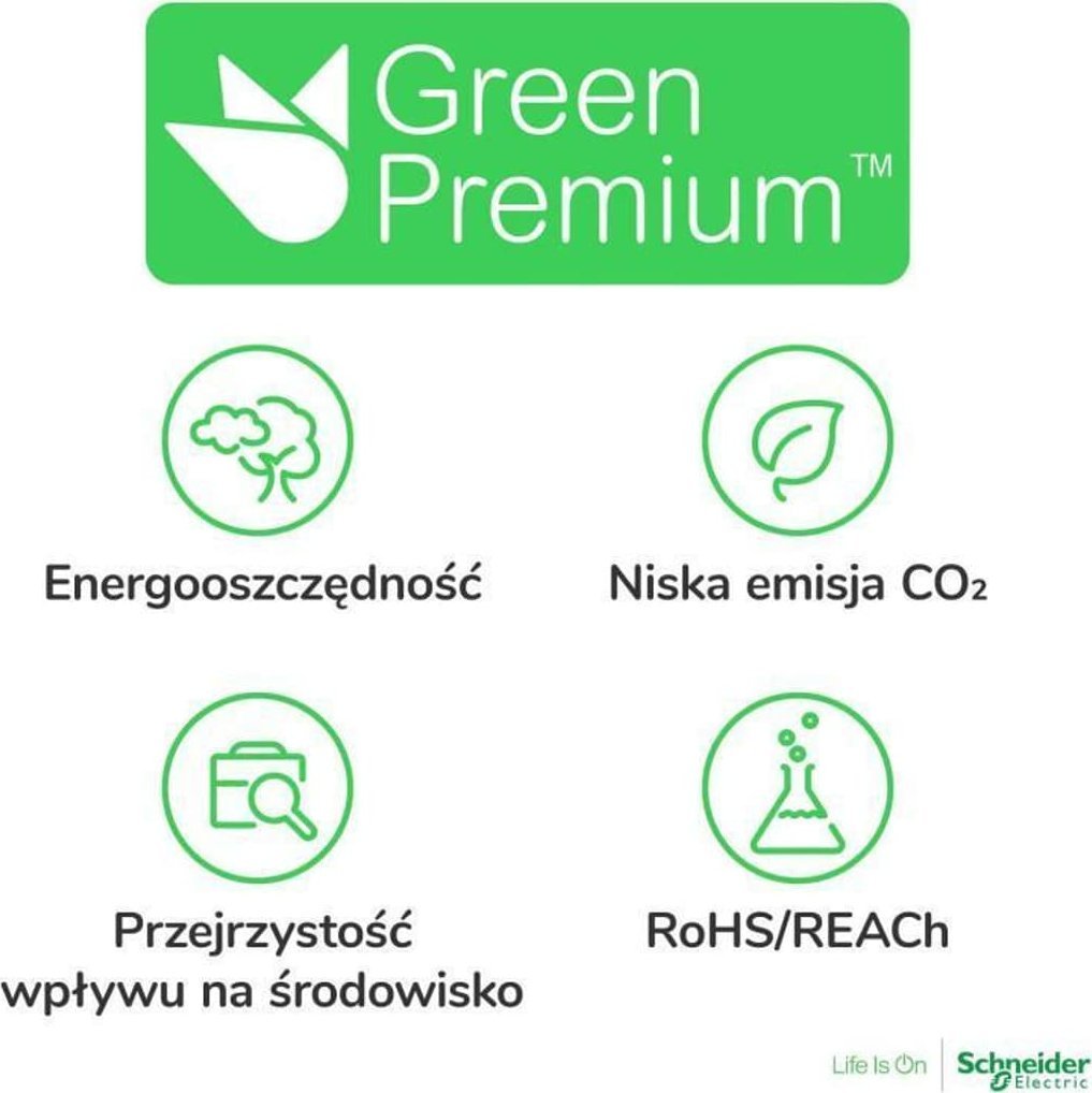 Schneider Electric Harmony XB5 Główka przycisku awaryjnego zatrzymania Estop podświetlenie 24V ZB5AS84W3B