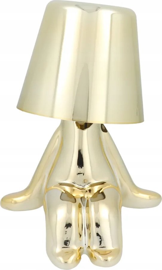 Lampka biurkowa OEM Lampka nocna GOLD MAN Art Deco siedzący (wzór 6) MLTL