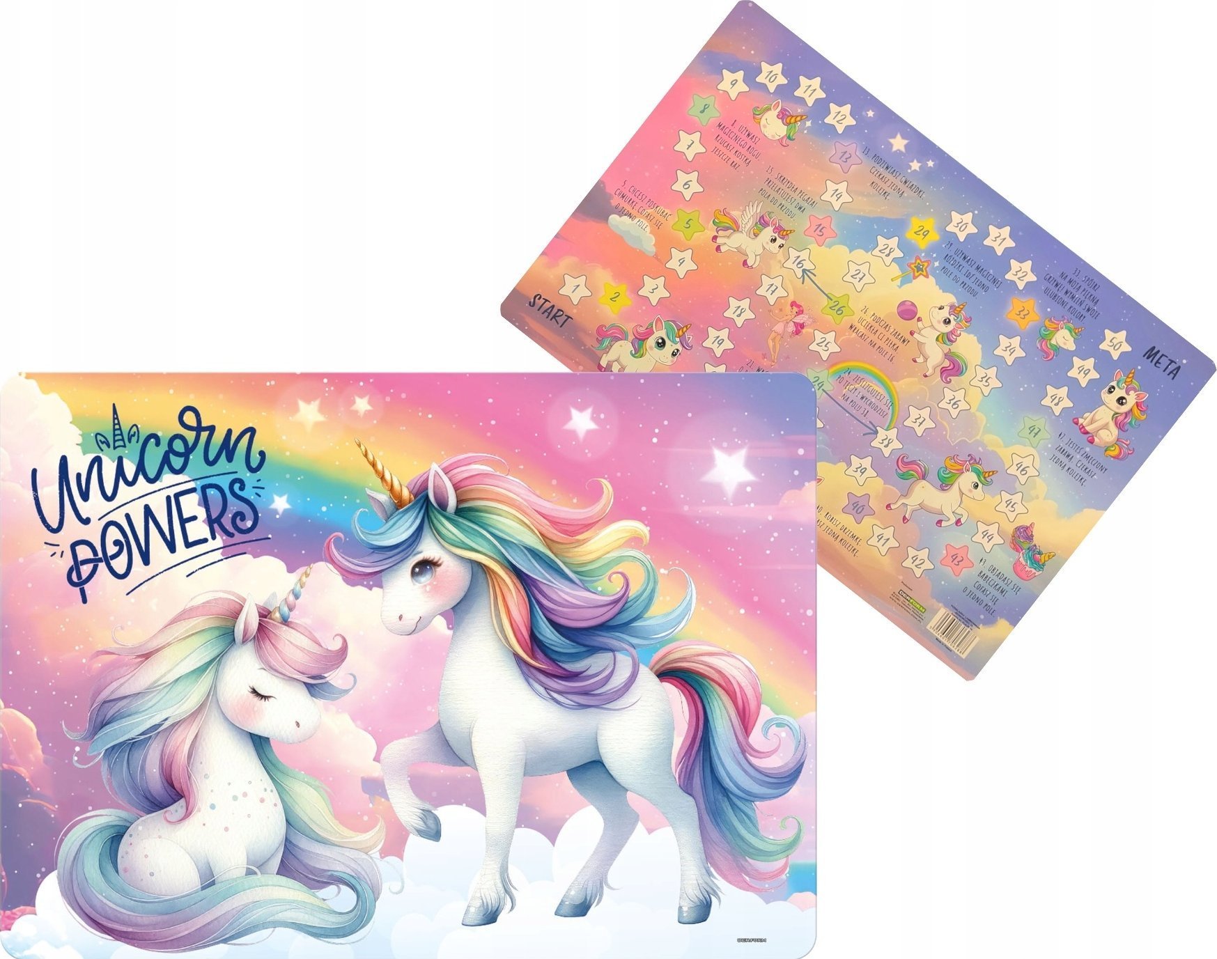 MATA NA STOL PP 290X400 JEDNOROZEC 16 DERF