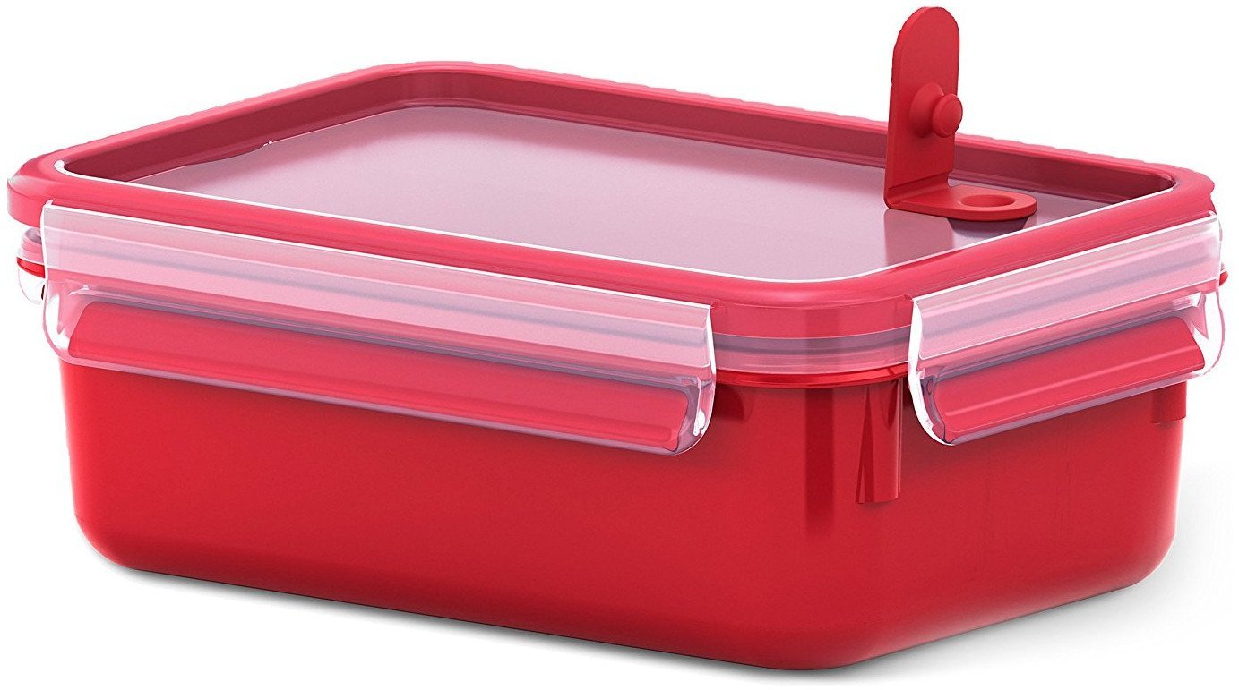 EMSA 517773 pojemnik do przechowywania żywności 1 l Czerwony, Przezroczysty 1 szt.