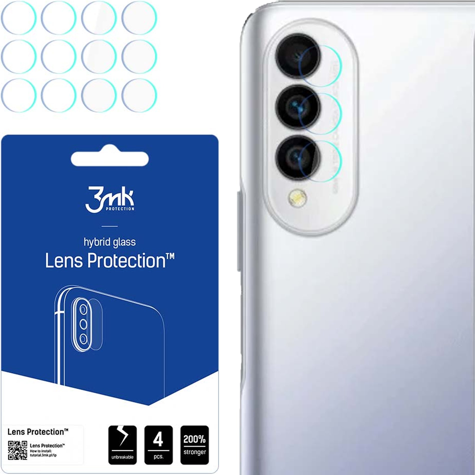 HUAWEI NOVA 8 SE VITALITY EDITION - 3MK LENS PROTECTION