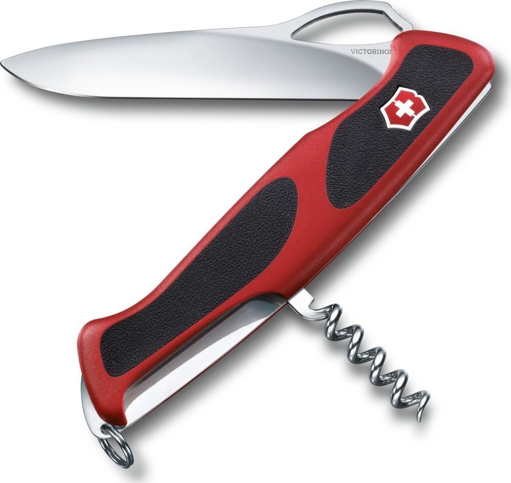 Victorinox Scyzoryk Victorinox RangerGrip 63 czerwono-czarny