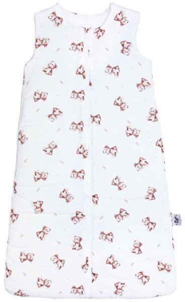 Śpiworek do spania dla niemowlaka całoroczny 2.5 TOG - MISIU do 12 miesiąca