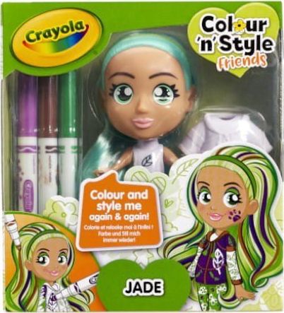 Crayola Lalka Colour'n'Style Friends Jade