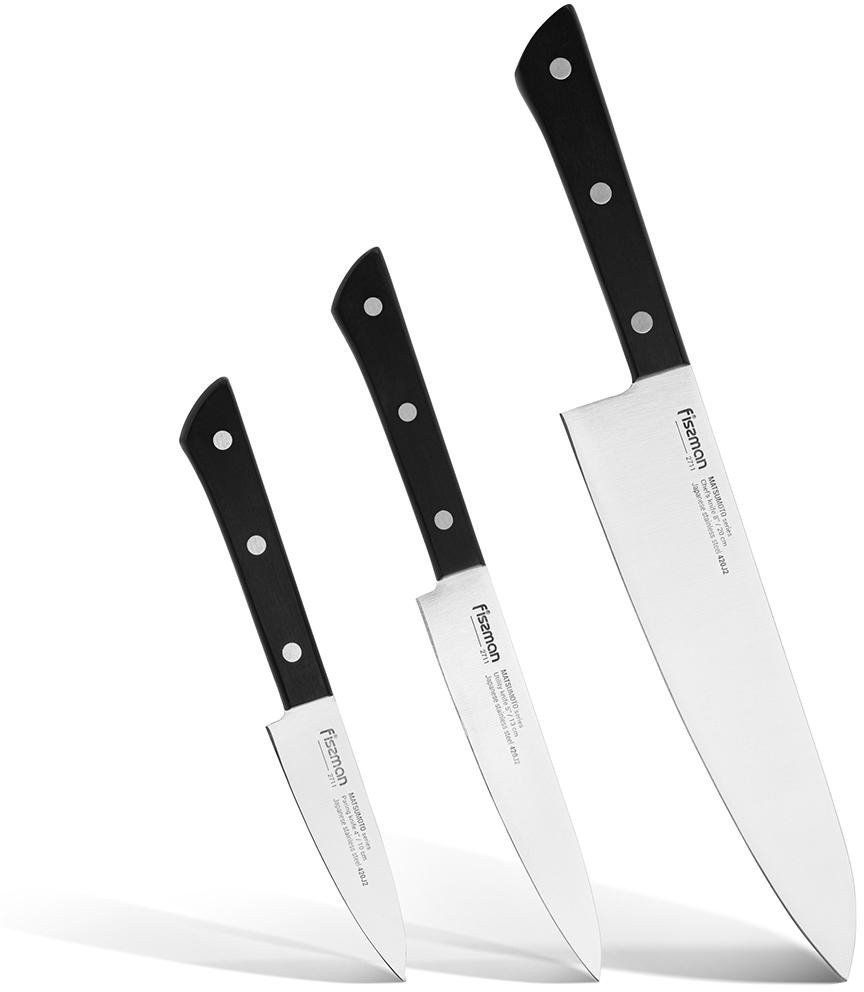 Fissman Matsumoto Zestaw 3 Noży Kuchennych, uniwersalny Zestaw