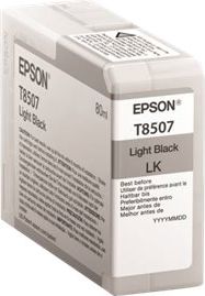 Tusz Epson Wkład atramentowy UltraChromeHD Light Black (C13T850700)