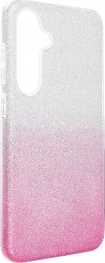 OEM Futerał SHINING do SAMSUNG S24 FE transparentny różowy