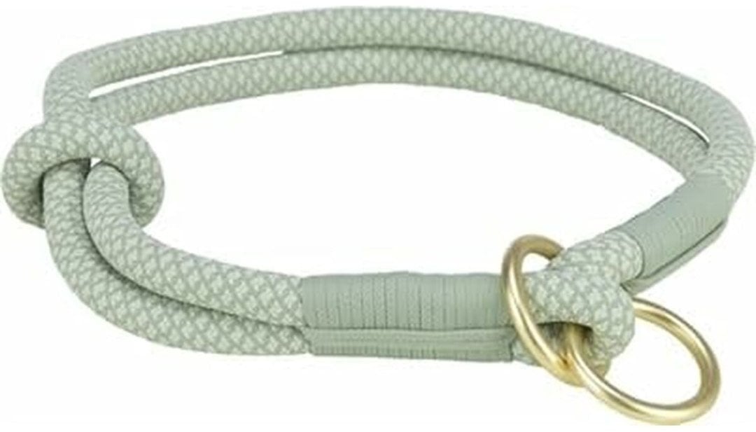 Obroże treningowe dla psów Trixie Soft Rope Kolor Zielony Mięta XS/S 30 cm