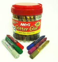 Amos Klej z brokatem 50x10.5 ml