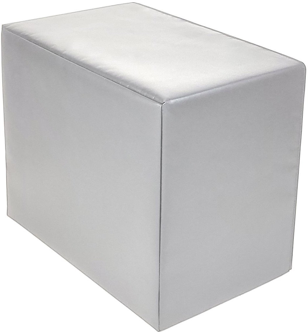 Skrzynia plyometryczna Soft Box UNDERFIT 60 x 50 x 40 cm szara