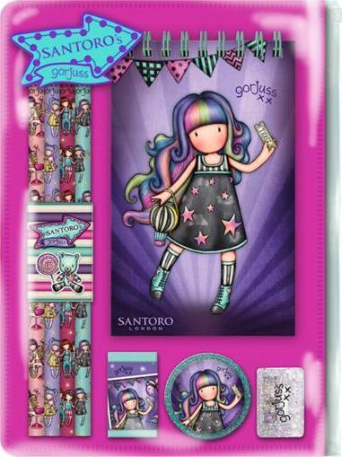 Santoro Zestaw Przyborów Szkolnych Gorjuss Fairground