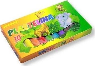 Plastelina 10 kolorów
