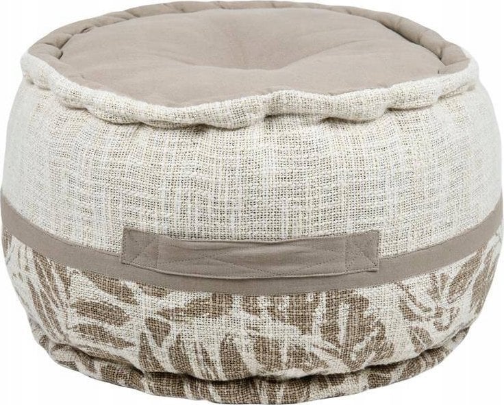 Bawełniana pufa HEMERA, Ø 40 cm