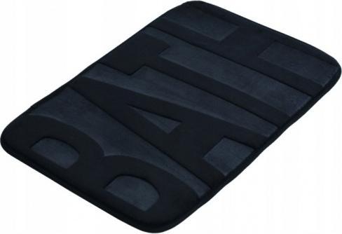 Bisk Dywanik łazienkowy 40x60cm czarny (BI079013/ALL)