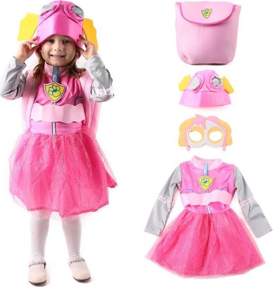 PRC STRÓJ SUKIENKA PSI PATROL SKYE + MASKA 2-3L