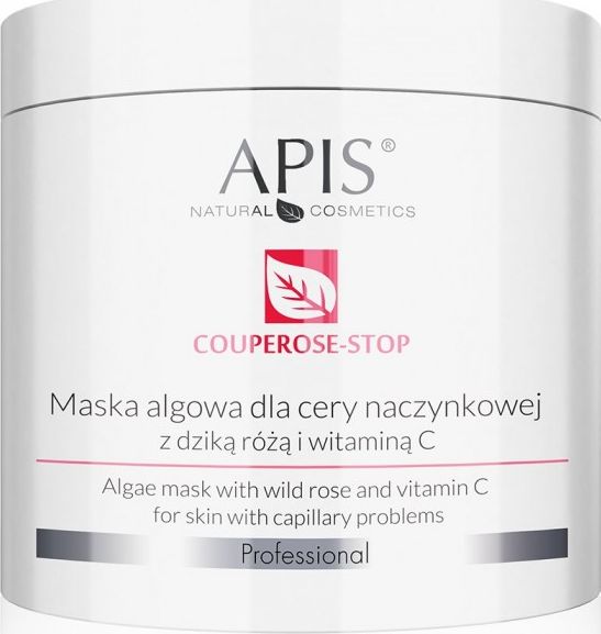 Apis APIS Couperose-Stop Algae Mask maska algowa dla cery naczynkowej z dziką różą i witaminą C 200g