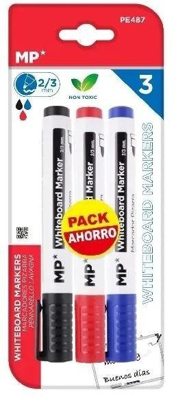 Markery do tablic 2-3mm 3szt