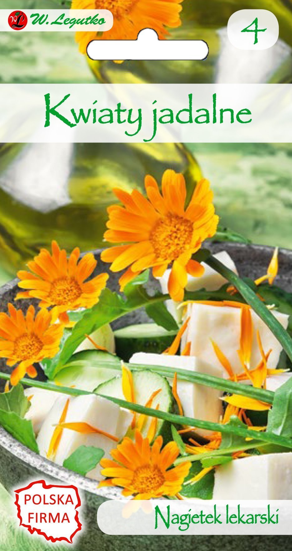 Legutko Nasiona Kwiaty jadalne, Nagietek lekarski, 3g
