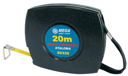Mega Taśma miernicza stalowa 30m - 20333