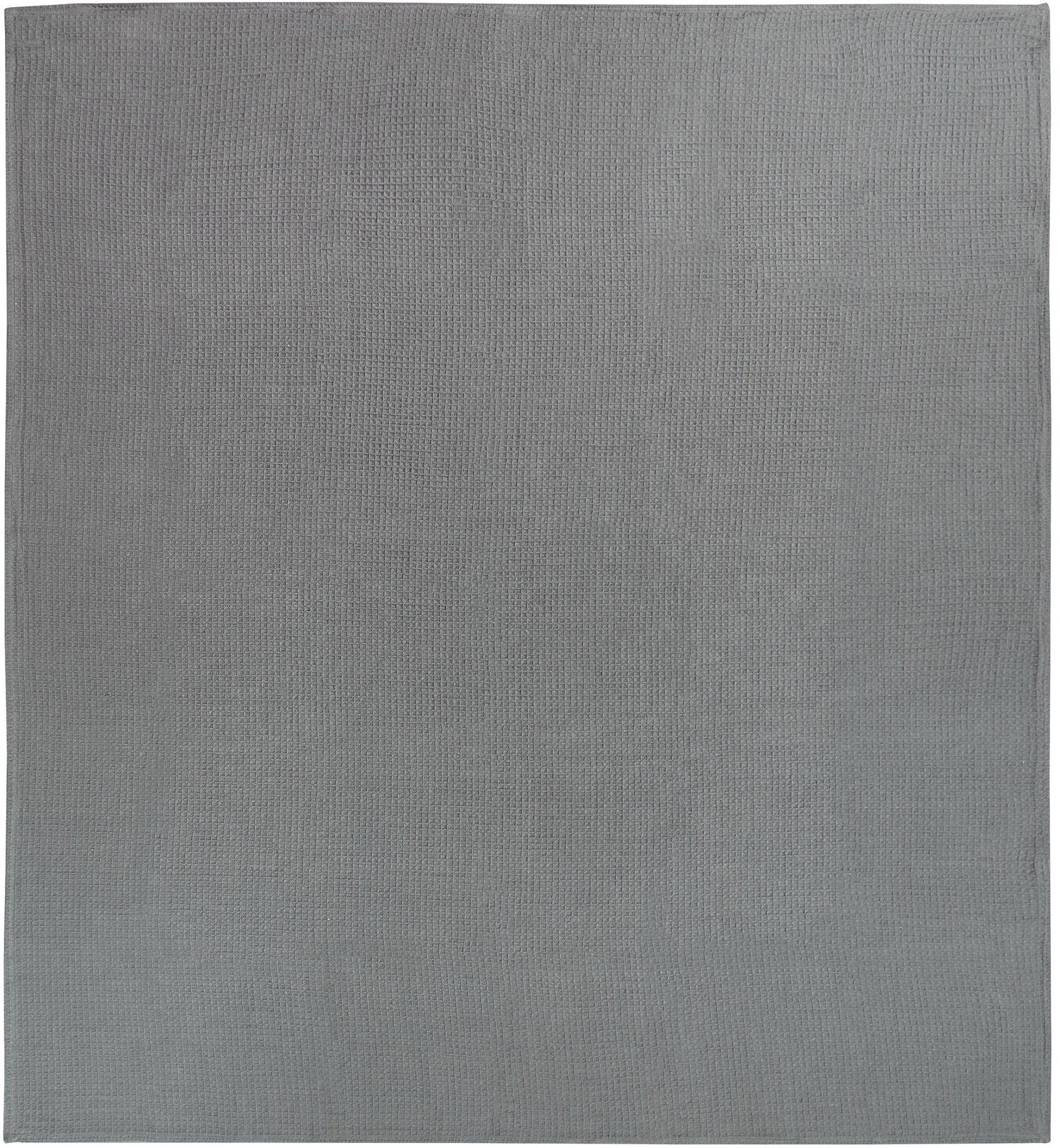 Narzuta na łóżko RAGALA Bawełna 220 x 240 cm Ciemnoszary