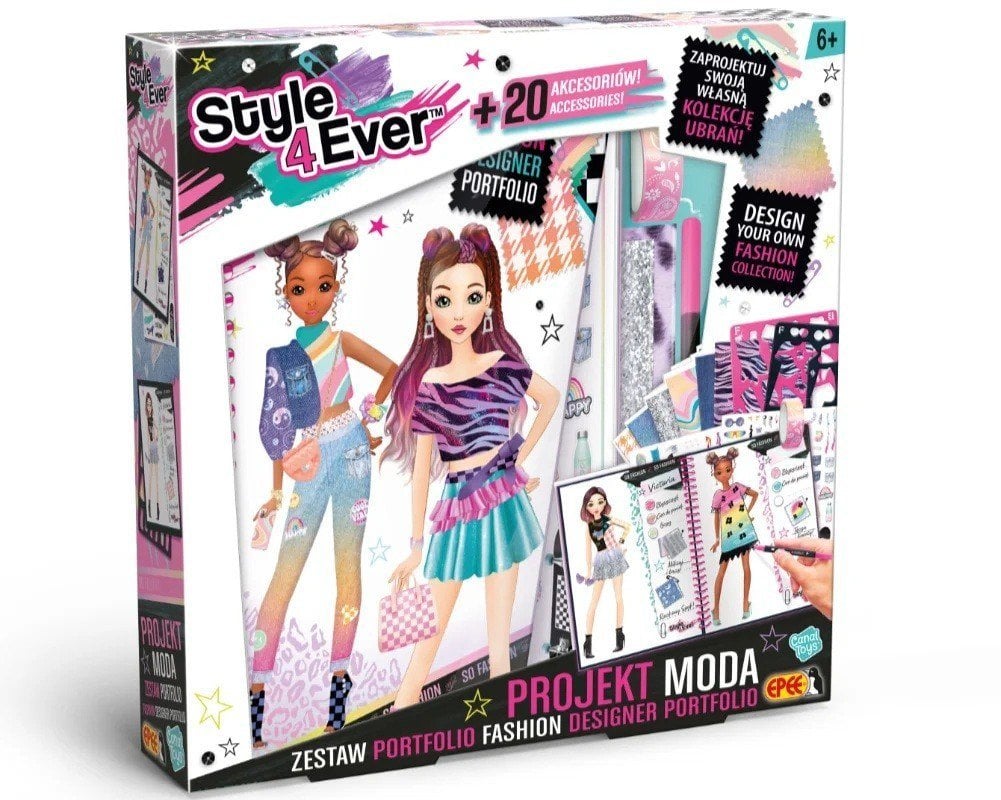 Zestaw kreatywny Projekt Moda, Portfolio