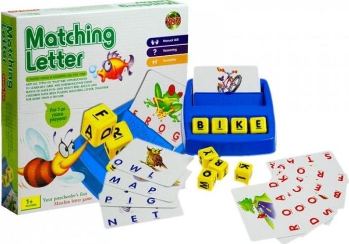 Lean Sport Gra do nauki angielskiego. Dopasuj Literki 30 kart