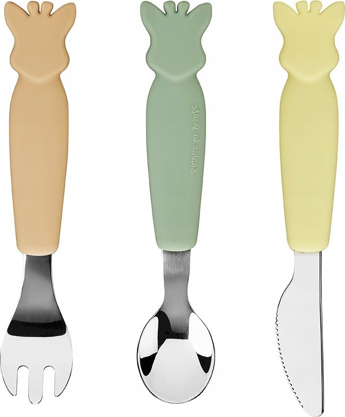 Vulli VULLI cutlery set SOPHIE LA GIRAFE, 6m+, multicolour, 010005