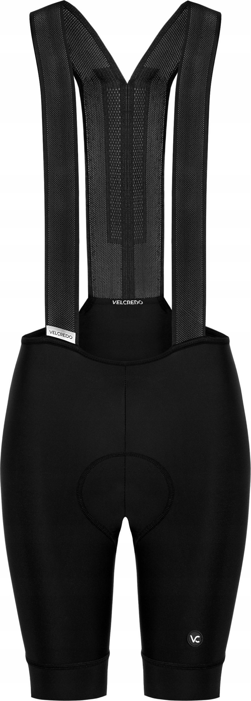 Velcredo Spodenki rowerowe z szelkami bibsy damskie XS