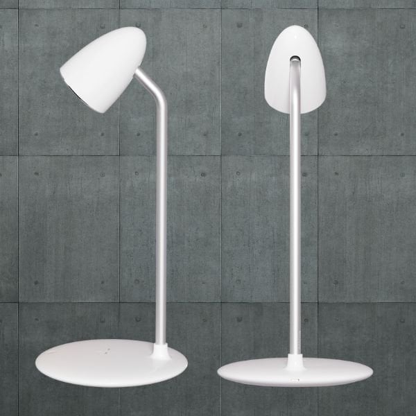 Proove Lampka biurkowa Modern LED 10W z ład,.indukcyjną 15W biały/white