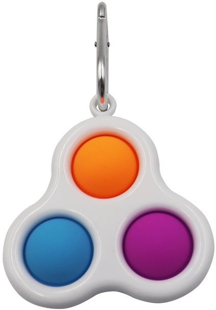 Gniotek KULKI KOLOROWE SQUISHY Bubble BRELOK 405