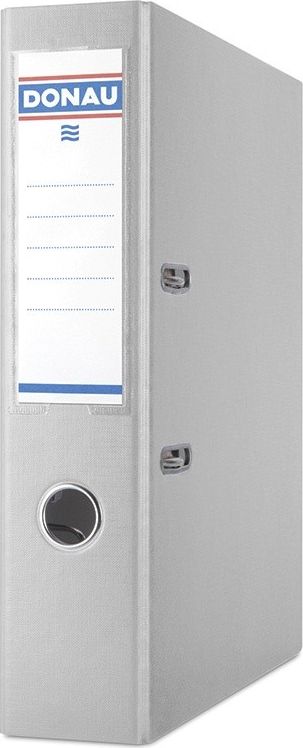 Segregator Donau Premium 2-ringowy A4 75mm szary (3975001PL-13)