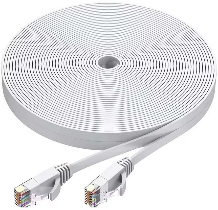 C2G Kabel Ethernet Cat6 U/UTP płaski (slim) RJ45 10m