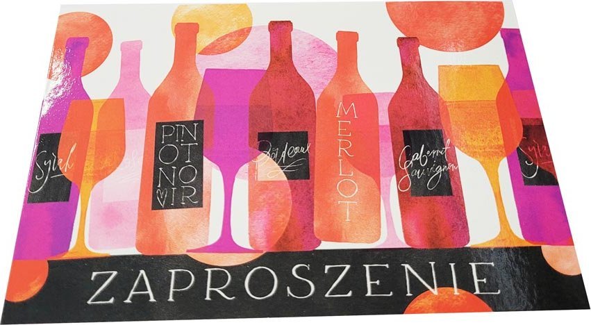 Fastima ZAPROSZENIE Okolicznościowe z życzeniami A217