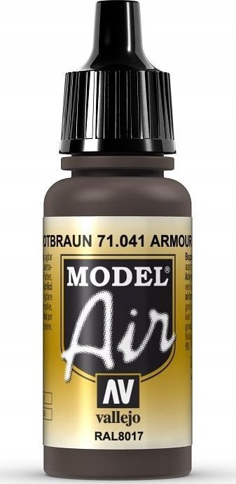 Vallejo Vallejo: 71.041 - Model Air - Armour Brown RAL8017 (17 ml)