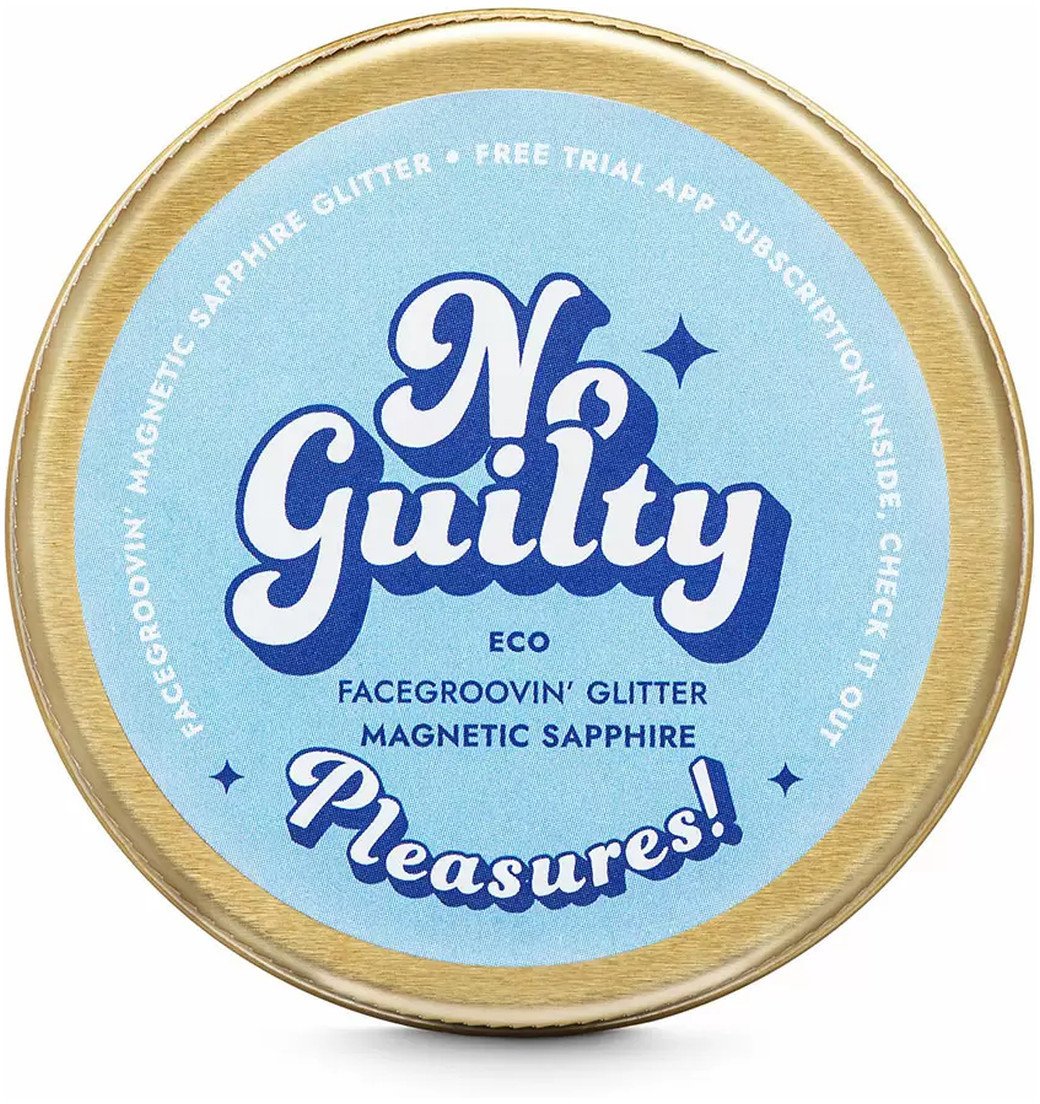 Ministerstwo Dobrego Mydła No Guilty Bio brokat do zdobienia twarzy i ciała magnetic sapphire 10g