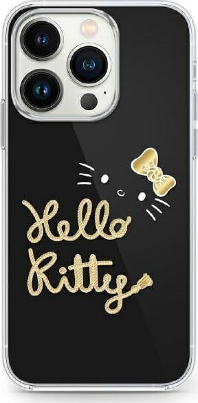 Hello Kitty Hello Kitty HKHMP16XHGDIK iPhone 16 Pro Max 6.9" czarny/black hardcase IML Golden Diva MagSafe