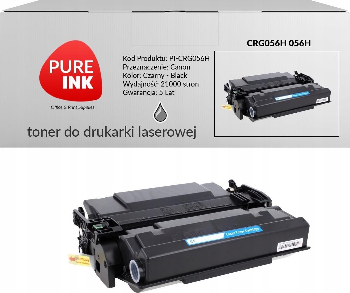 Toner Pureink Black Zamiennik CRG056H