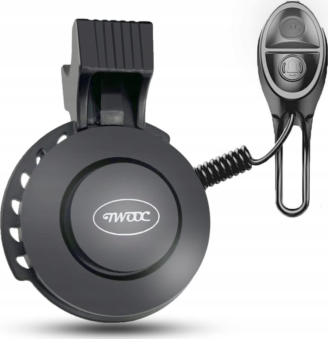 DZWONEK ROWEROWY BARDZO GŁOŚNY RÓŻNE TRYBY WODOODPORNY USB TWOOC 120dB