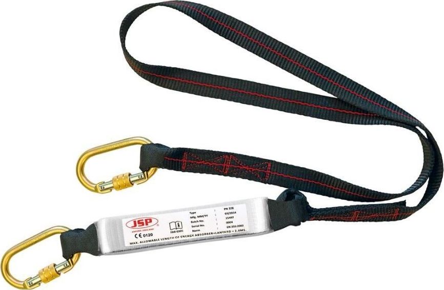 JSP JSP SPARTAN AMORTYZATOR BEZPIECZEŃSTWA Z KARABIŃCZYKAMI