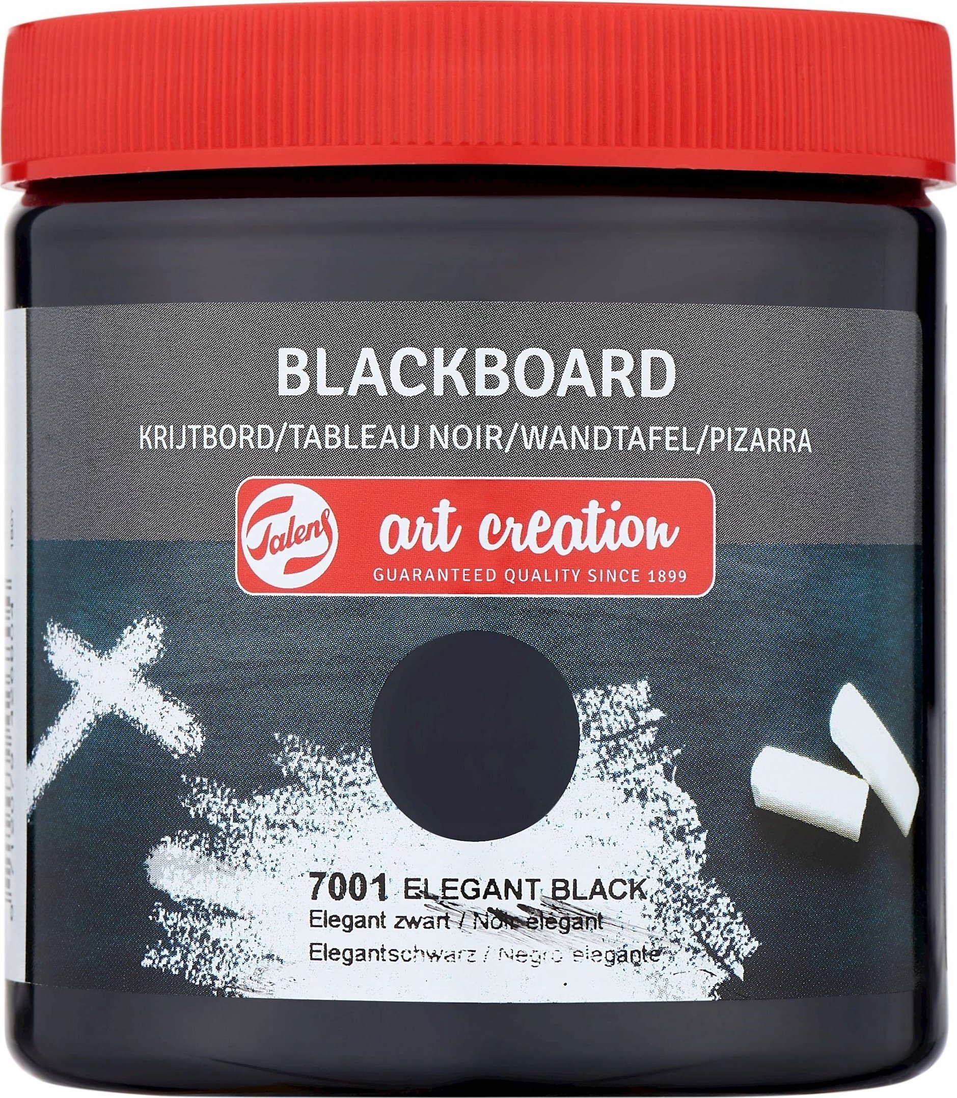 Krups Talens Art Creation Blackboard Jar 250 ml Elegant Black 7001