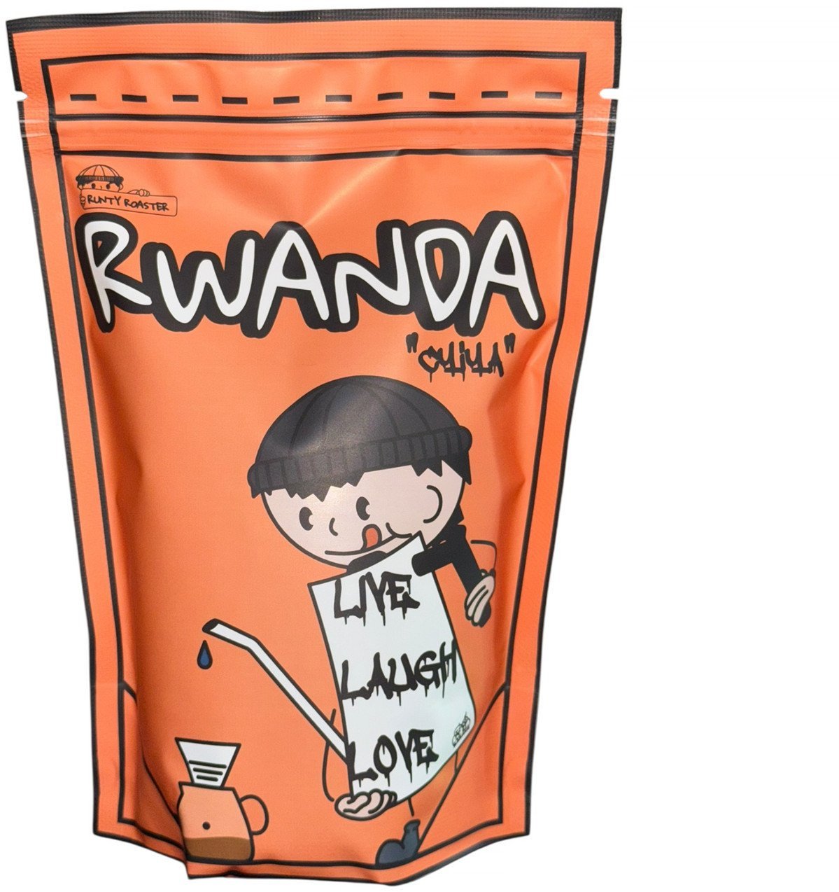 Runty Roaster - kawa ziarnista Rwanda Cyiya Natural Filter 250 g