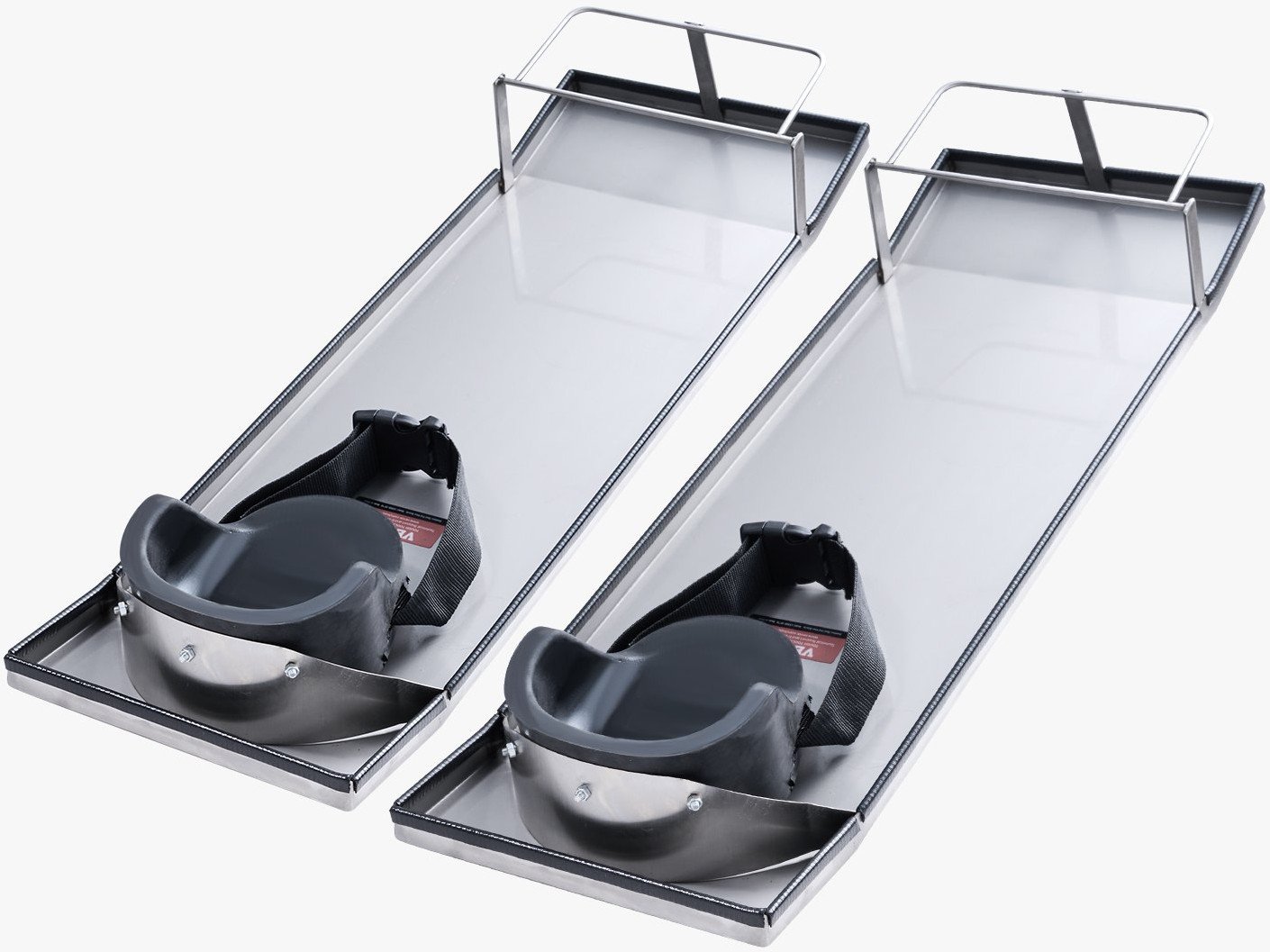 Stalowe Nakolanniki do Betonu z Paskami Mocującymi 747 x 255 mm