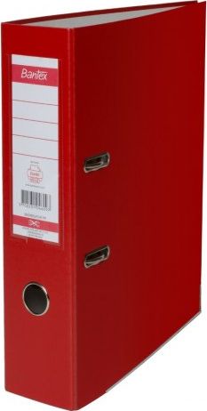 Segregator Bantex XXL dźwigniowy A4 80mm czerwony (1046-09)