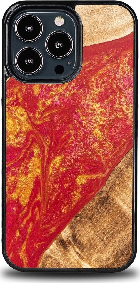 BeWood Etui Bewood Unique na iPhone 13 Pro - Neons - Paris