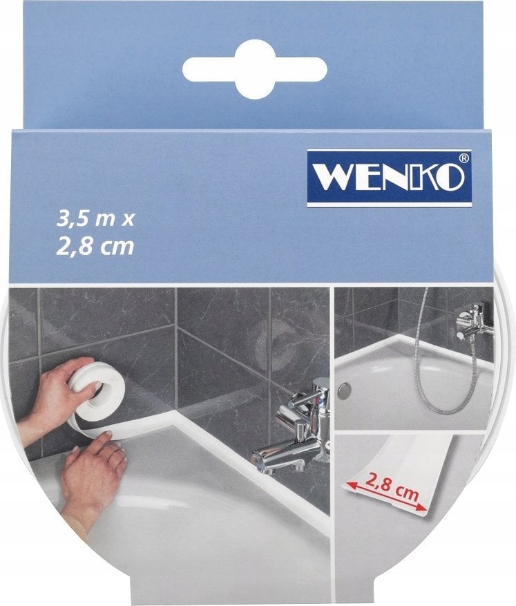 Wenko Taśma uszczelniająca do brodzika, 3,5 m, WENKO