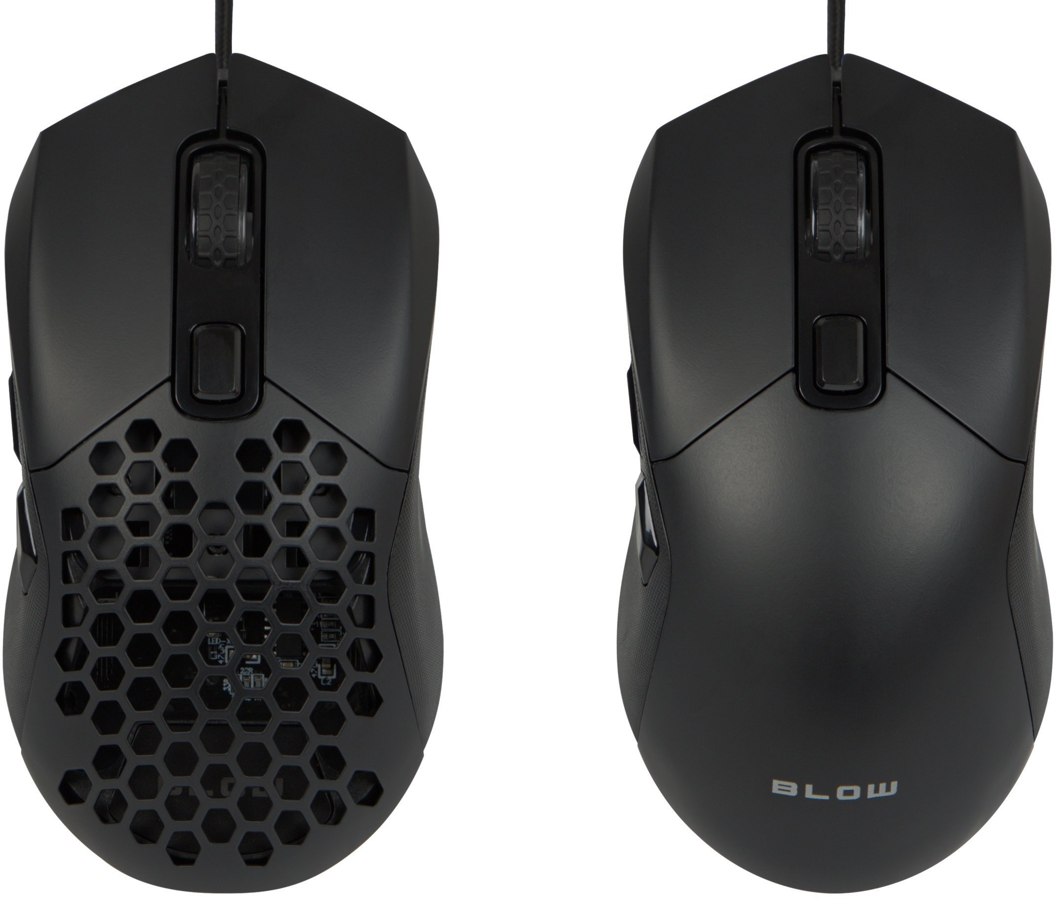 84-062# Mysz optyczna blow adrenaline replicant czarna przewodowa